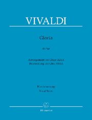 VIVALDI - GLORIA RV589 Vocal Score