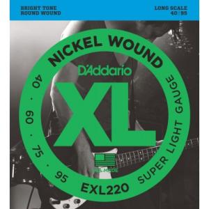 D'Addario EXL220 (40-95) Super Light Gauge