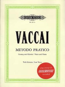Nicola Vaccai - Méthode de Chant Pour Voix Graves avec CD