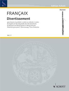Jean Françaix - Divertissement pour Basson et piano