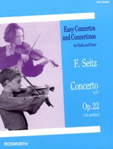 F.SEITZ - Concerto en Ré Opus 22 pour violon et piano