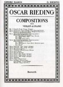 O.RIEDING - Zigeunermarsch op. 23 n° 2 pour Violon et Piano