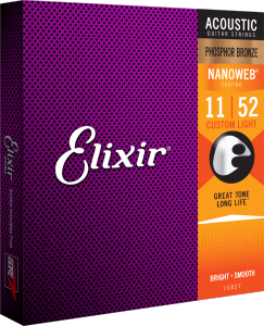 Elixir Phosphore Bronze (11-52) Custom-Light