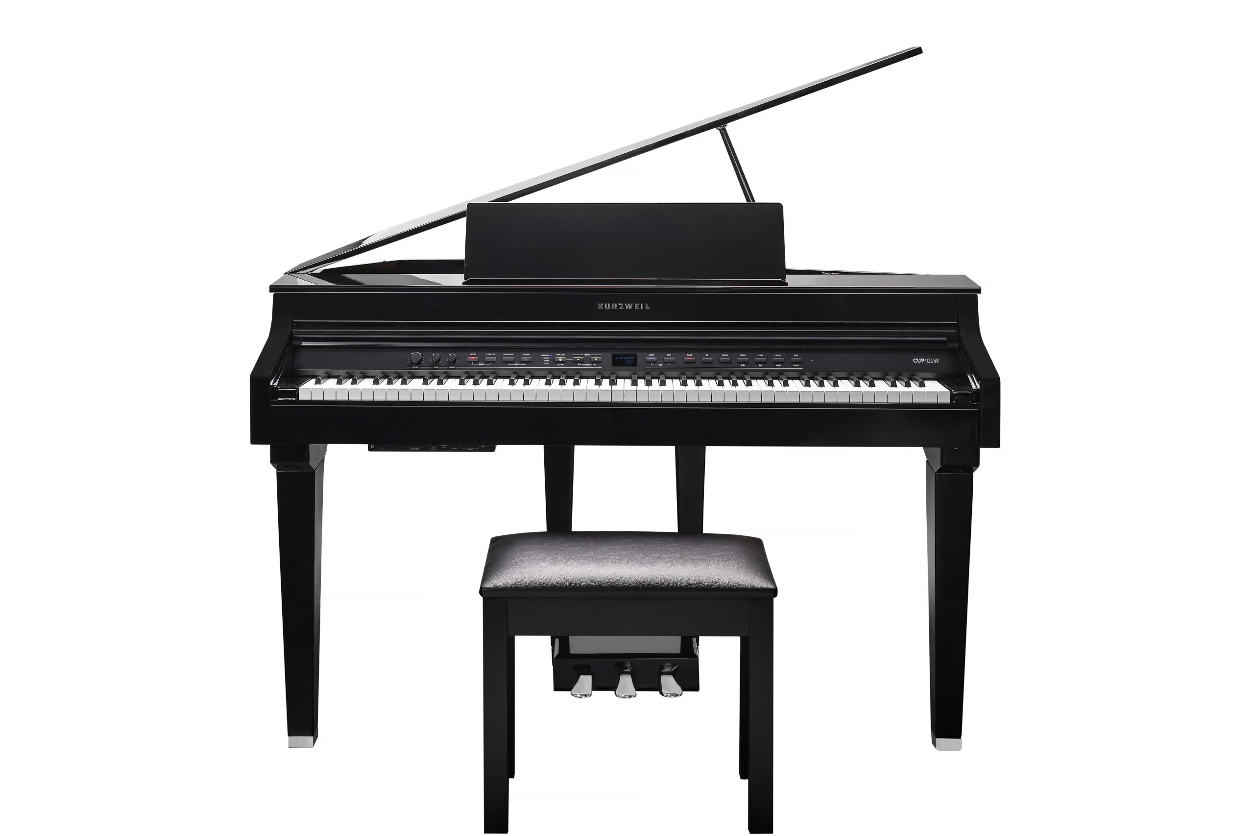 Kurzweil CUP-G1W (Piano numérique à Queue Noir Brillant)