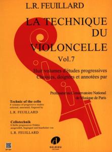 FEUILLARD - LA TECHNIQUE DU VIOLONCELLE VOL.7