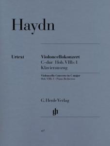 HAYDN - CONCERTO EN DO MAJEUR Hob VIIb n° 1 POUR VIOLONCELLE ET RED.PIANO