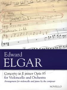 EDWARD ELGAR - CONCERTO EN MI MINEUR OP.85 POUR VIOLONCELLE ET RED. PIANO