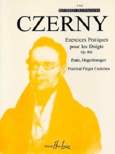 CZERNY - Exercices pratiques pour les doigts Op.802