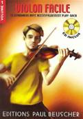 Auteurs Divers - Violon Facile Volume 1 avec CD . 15 Standards avec Accompagnement Play-Back