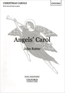 RUTTER - Angels' Carol SS ou SA Harp et pn