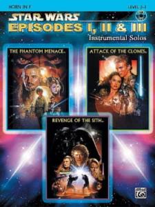 John Williams -  Star Wars episodes 1, 2 & 3 - instrumental solos  pour Cor