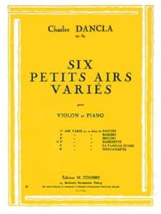 C.DANCLA - Air varié op. 89 n° 4 sur un thème de Donizetti pour violon et piano