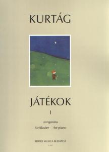 György Kurtag - Jatékok Volume 1 pour piano
