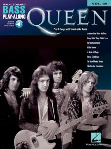 Queen - Bass Play-Along Volume 39 pour Guitare Basse avec audio téléchargement