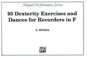 G. Rooda - 95 Dexterity exercises and dances - Recorders in F