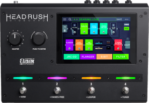 HeadRush GIGBOARD (Multi-effets, 4 Switch + Ecran tactile 7")