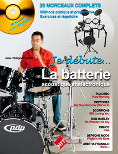 Jean-Philippe Fanfant - Je débute la batterie + CD
