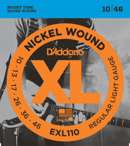 D'Addario EXL110 (10-46) Regular Light