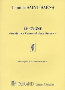 C.SAINT-SAENS - LE CYGNE Extrait du "Carnaval des animaux" POUR VIOLONCELLE ET P