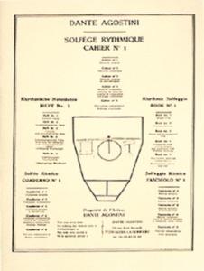 Dante Agostini Solfège rythmique volume 1