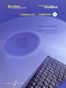 Jean-Pierre Drouet - 18 Etudes progressives - Timbales