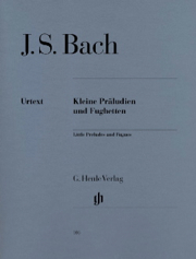 J.S.BACH - Petits préludes et fugues pour piano
