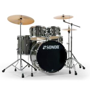 Sonor AQX Stage  22" 5 Fûts Black Midnight Sparkle