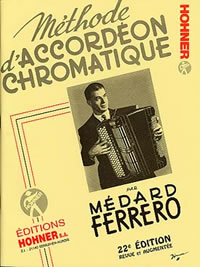 Médard FERRERO - Méthode d'accordéon chromatique 2ème Année jaune