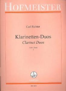 Carl RICHTER - Klarinetten-Duos pour Clarinette Vol.2