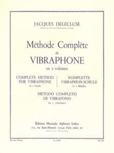 J.DELECLUSE - Méthode Complète de Vibraphone en 2 Volumes Vol.2