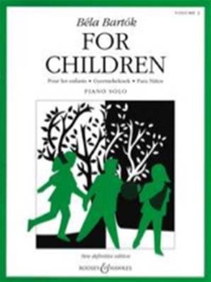 Béla BARTOK - For Children Vol.2 pour piano