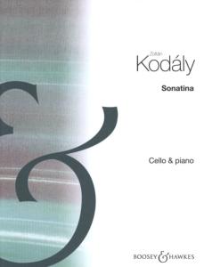 ZOLTAN KODALY - SONATINA POUR VIOLONCELLE ET PIANO