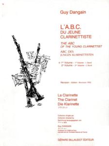 Guy DANGAIN - L' ABC du jeune clarinettiste vol.1 