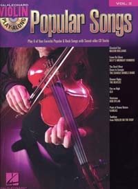 VIOLIN PLAY ALONG VOL.2 POPULAR SONGS CD