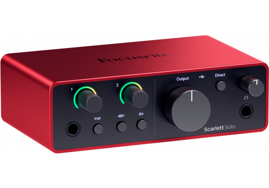 Focusrite Scarlett4 Solo (Carte Son)