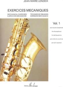 J.M.LONDEIX - Exercices mécaniques vol.1 pour saxophone