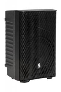 Stagg (Baffle actif 8" sur batterie + roulettes + 1 micro HF)