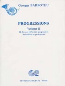 G.BARBOTEU - Progressions Vol.2 pour Cor