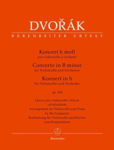 DVORAK - CONCERTO EN SI MINEUR OP.104 POUR VIOLONCELLE ET PIANO