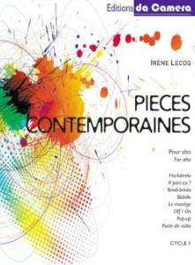 IRENE LECOQ - PIECES CONTEMPORAINES POUR ALTO ET PIANO