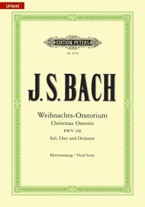 J.S.Bach - Weihnachts-Oratorium BWV 248 pour Choeur et Piano