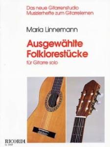 Maria Linnemann - Ausgewählte Folklorestücke pour guitare seule