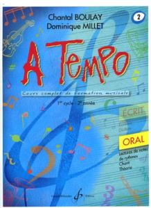 A TEMPO - PARTIE ORALE - VOLUME 2