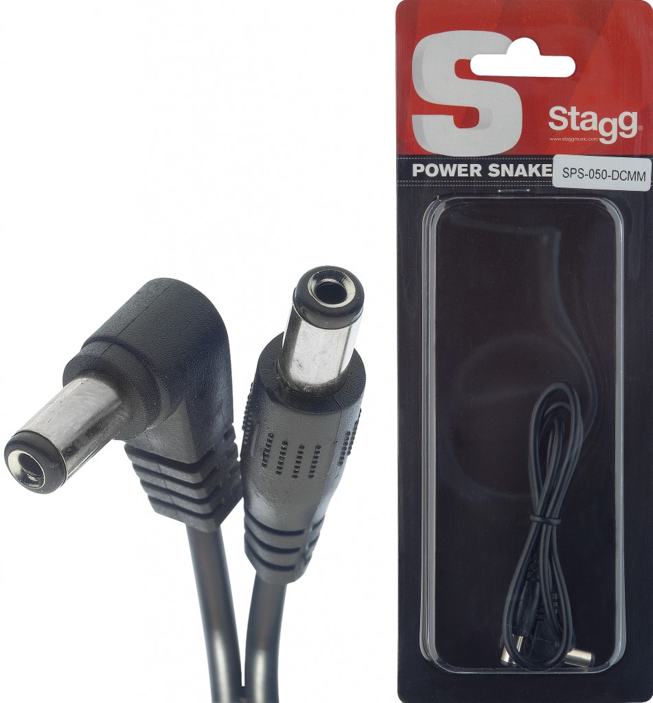 Stagg SPS-020-DCMM  (20 cm DC POWER CABLE MALE-MALE)