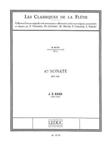 J.S.BACH - Sonate n° 4 do majeur BWV 1033 - Flûte et piano