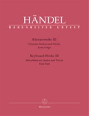 Handel - Klavierwerke vol. 3