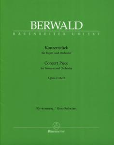 Franz Berwald - Konzertstück op. 2  pour basson et piano
