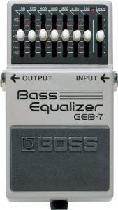 Boss GEB-7 (Pédale Equalizer Basse)