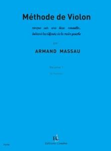Armand MASSAU - Méthode de violon vol.1