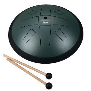 Sela Melody Tongue Drum 10" C Golden Gate Dark Green (25,5cm)